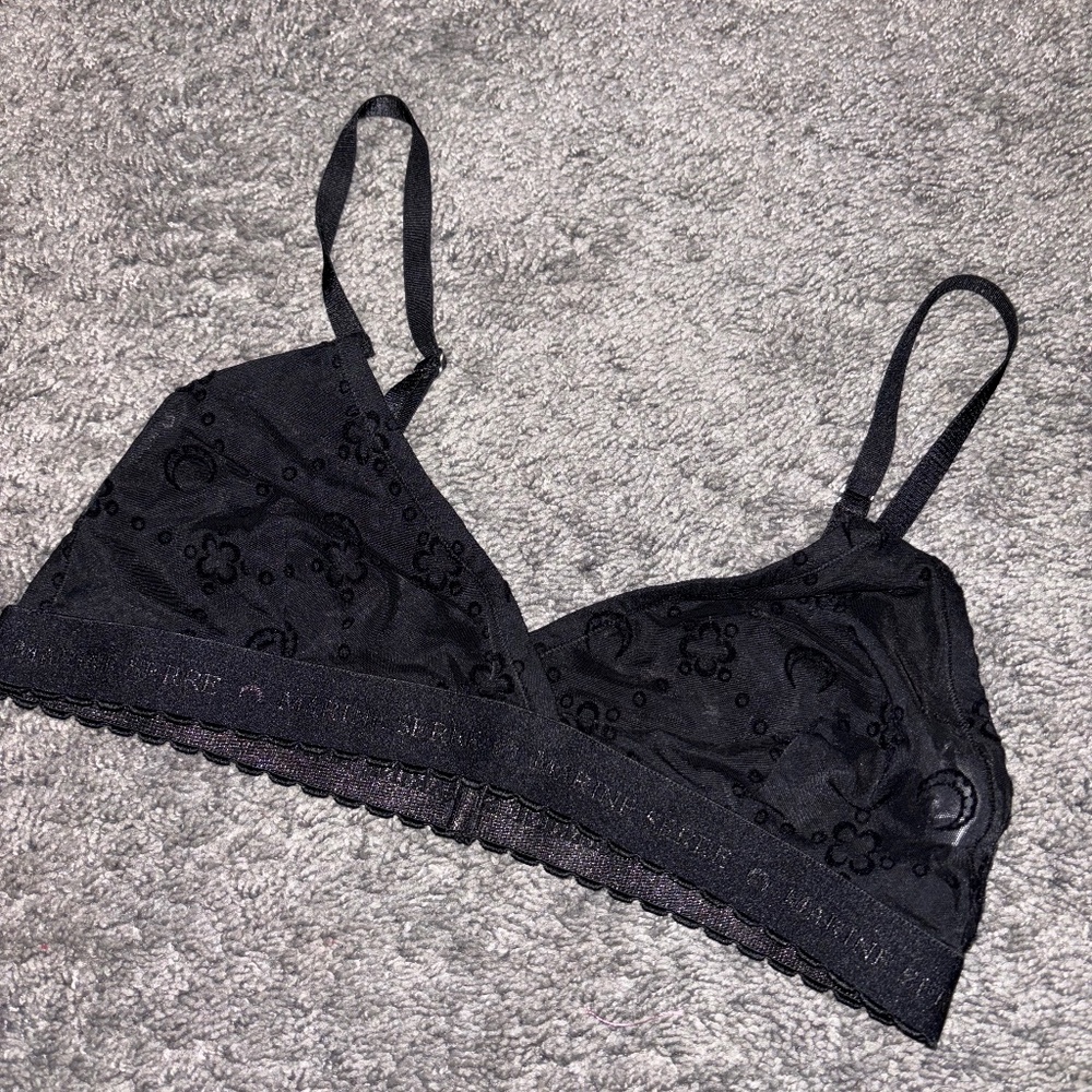 Marine Serre Bralette MESH